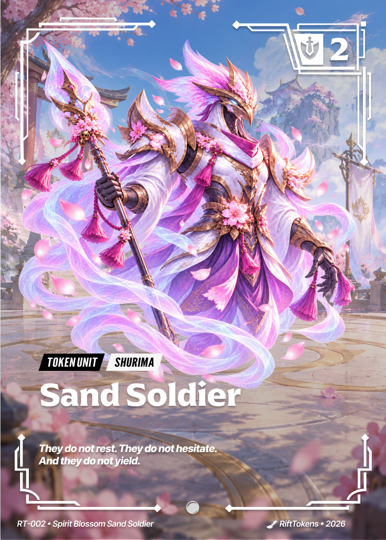 Spirit Blossom Sand Soldier